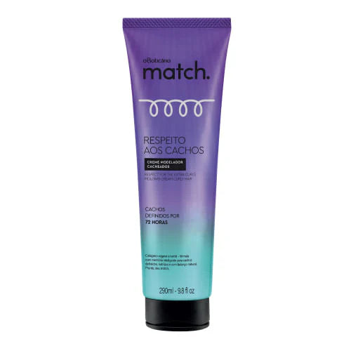 Match Styling Cream Respeito aos Cachos 290ml